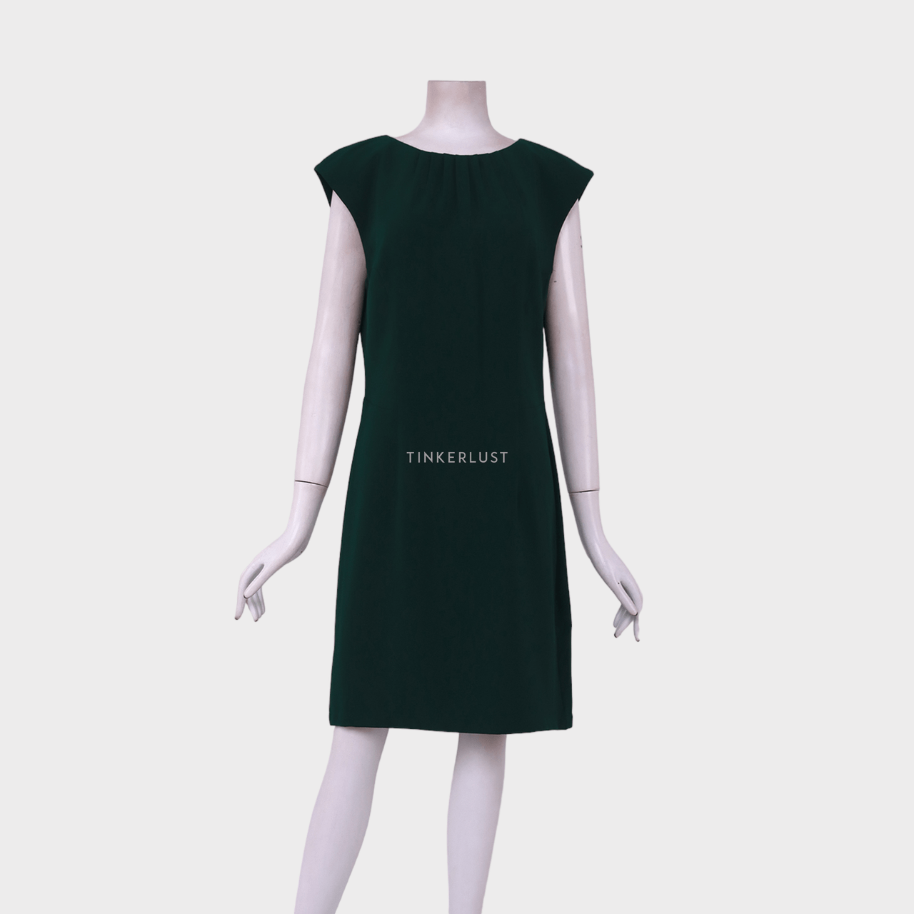 H&M Dark Green Mini Dress