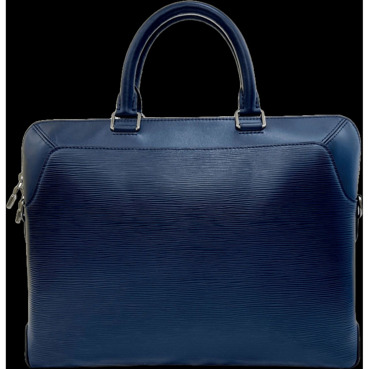 Louis Vuitton Oliver Brief Blue Marine Epi Leather
