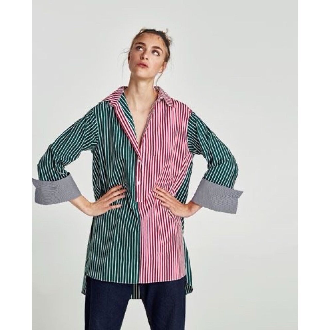 Zara Multicolour Stripes Shirt