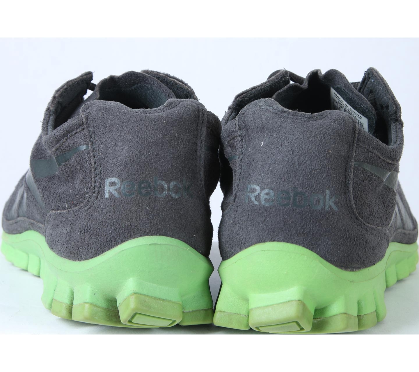 Reebok Black And Green Sneakers