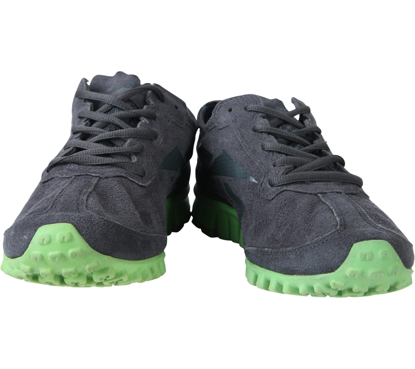 Reebok Black And Green Sneakers