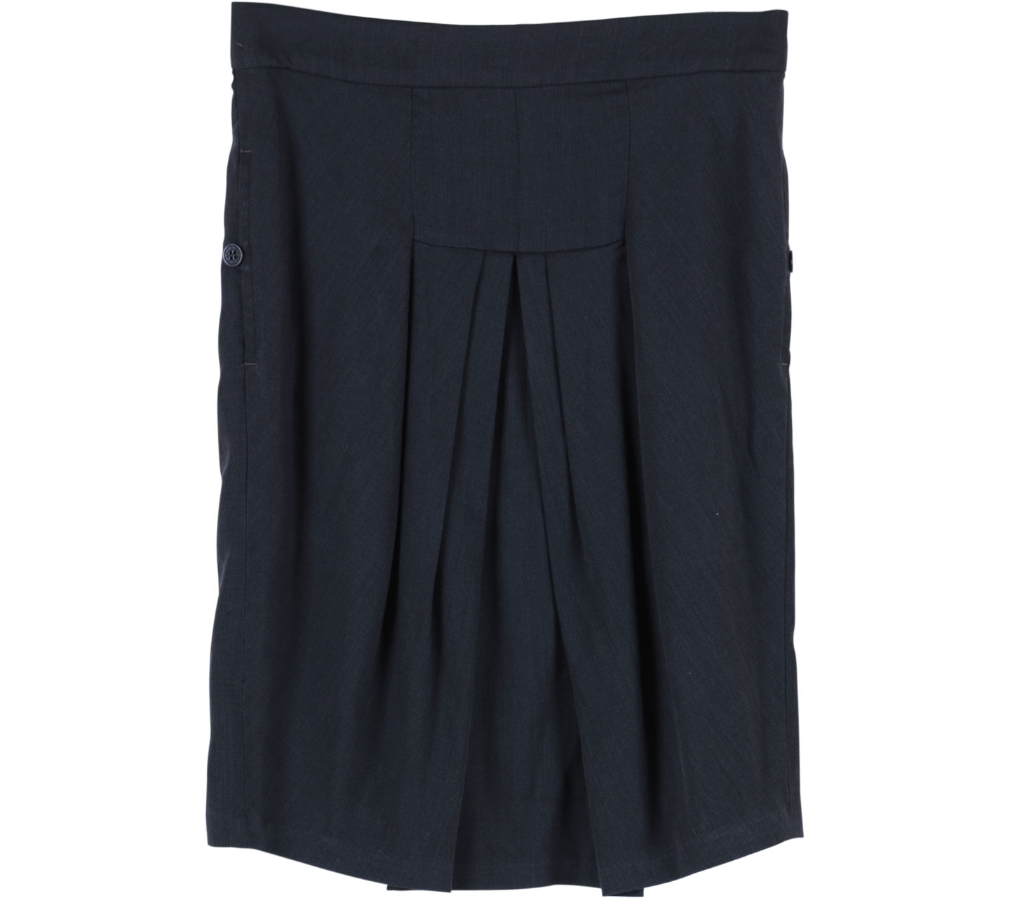 (X)SML Black Preppie Skirt