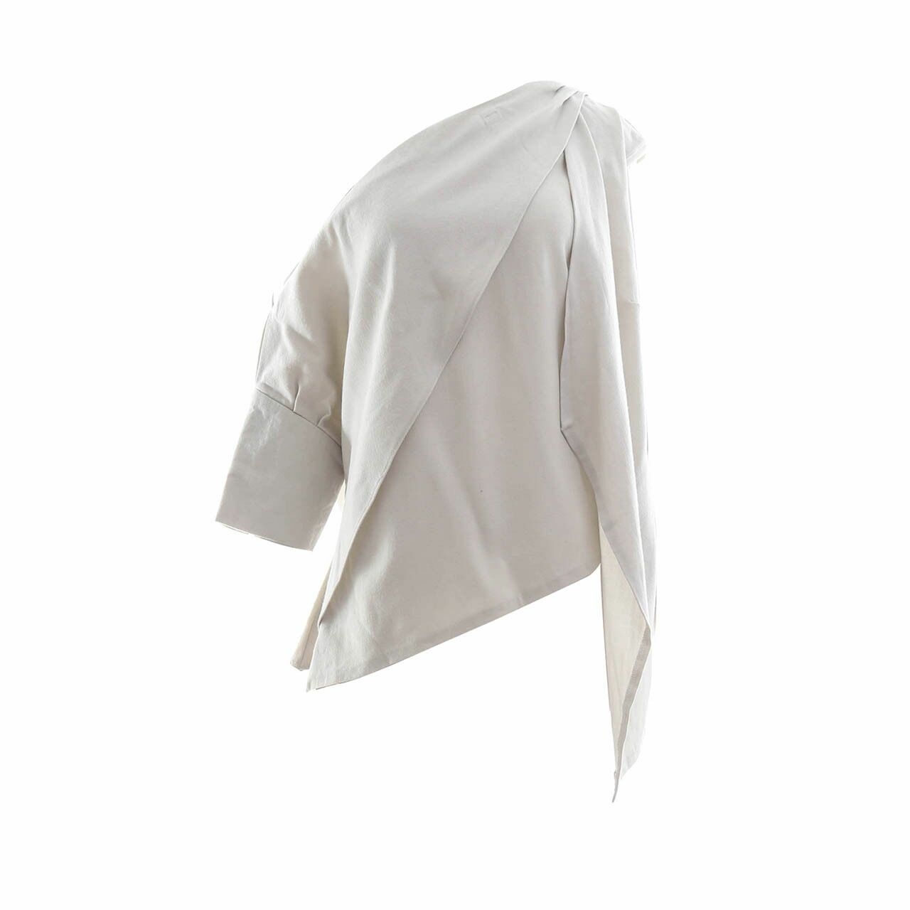 aloes-clothing Taupe Ruffle Blouse