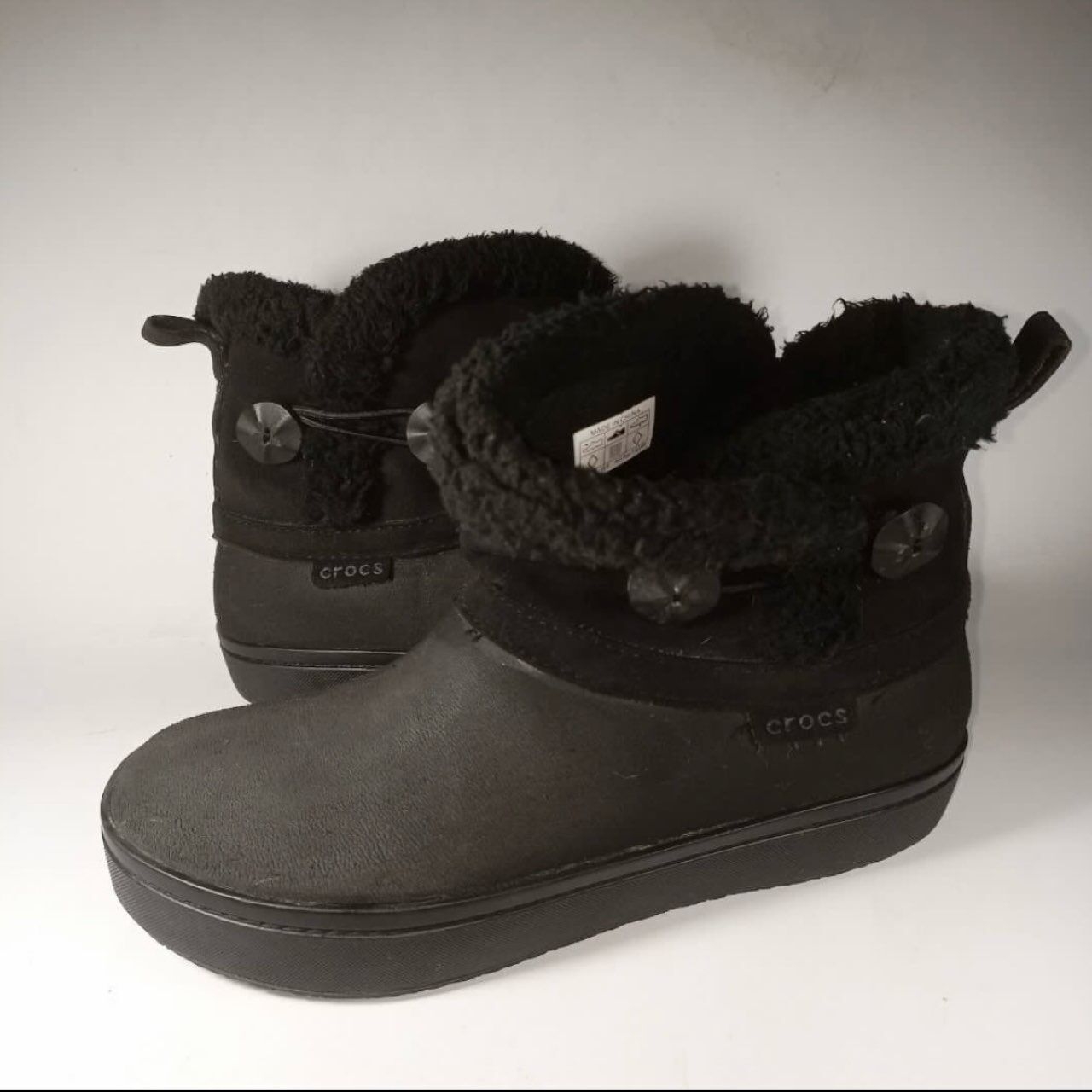 Crocs Black Boots
