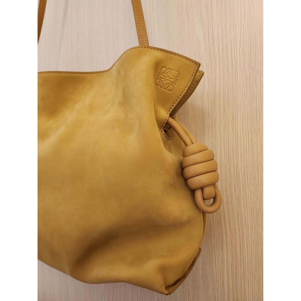 Loewe Flamenco Yellow Mustard Sling Bag