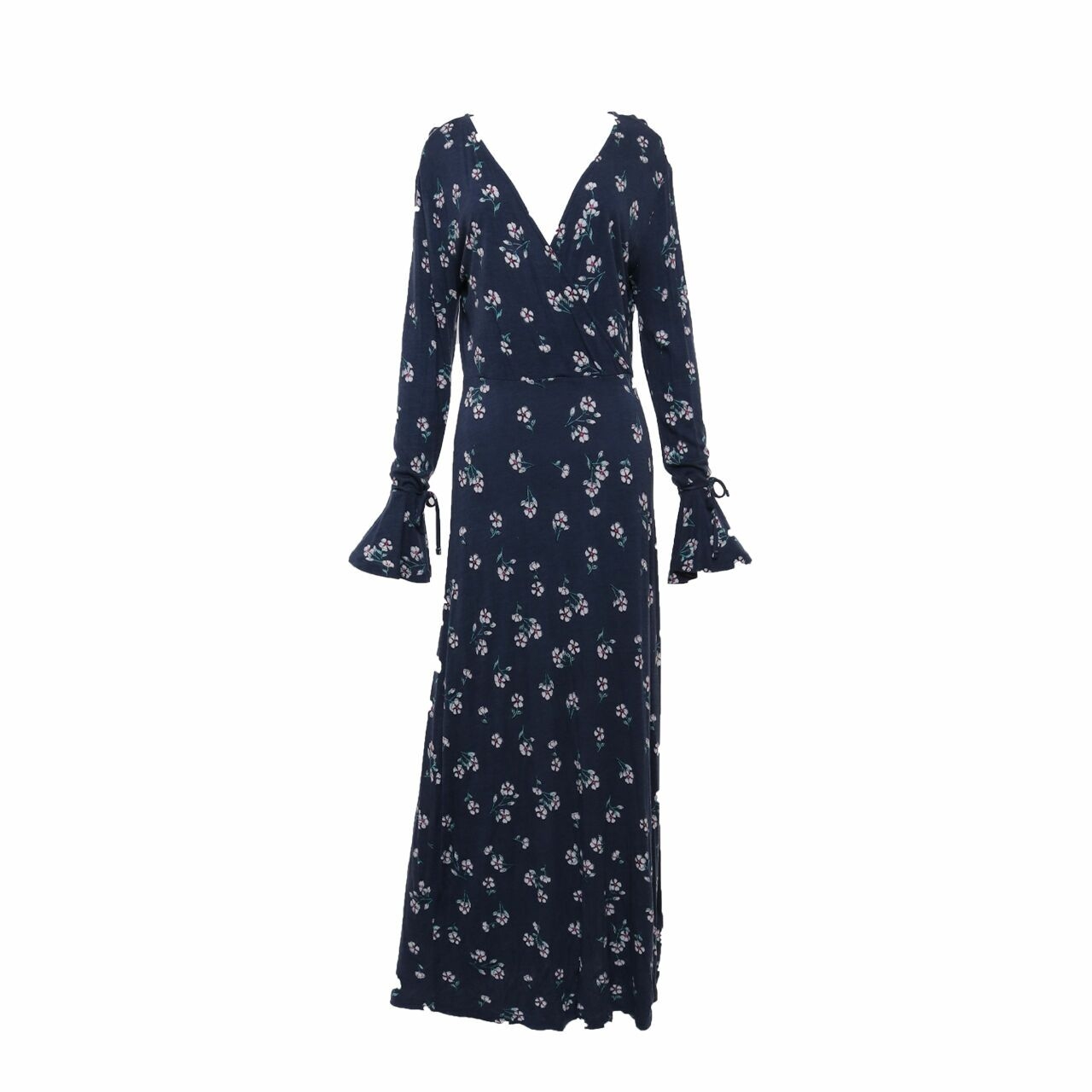 Cotton On Navy Floral Long Dress