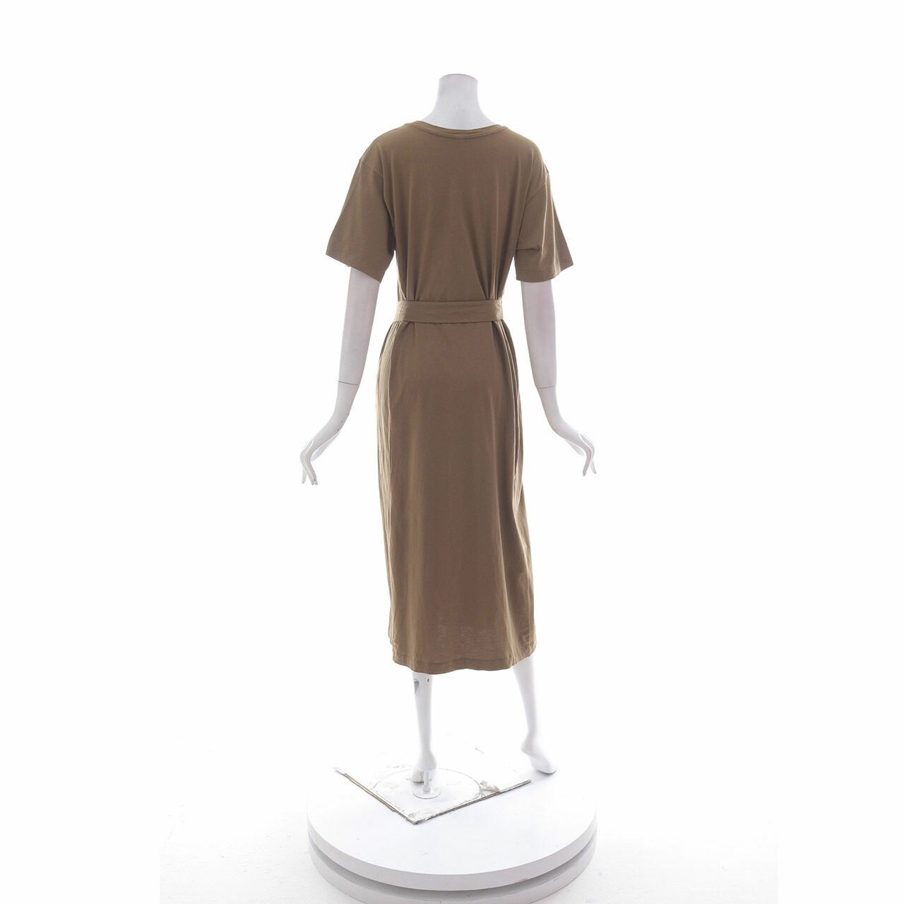 UNIQLO Olive Long Dress