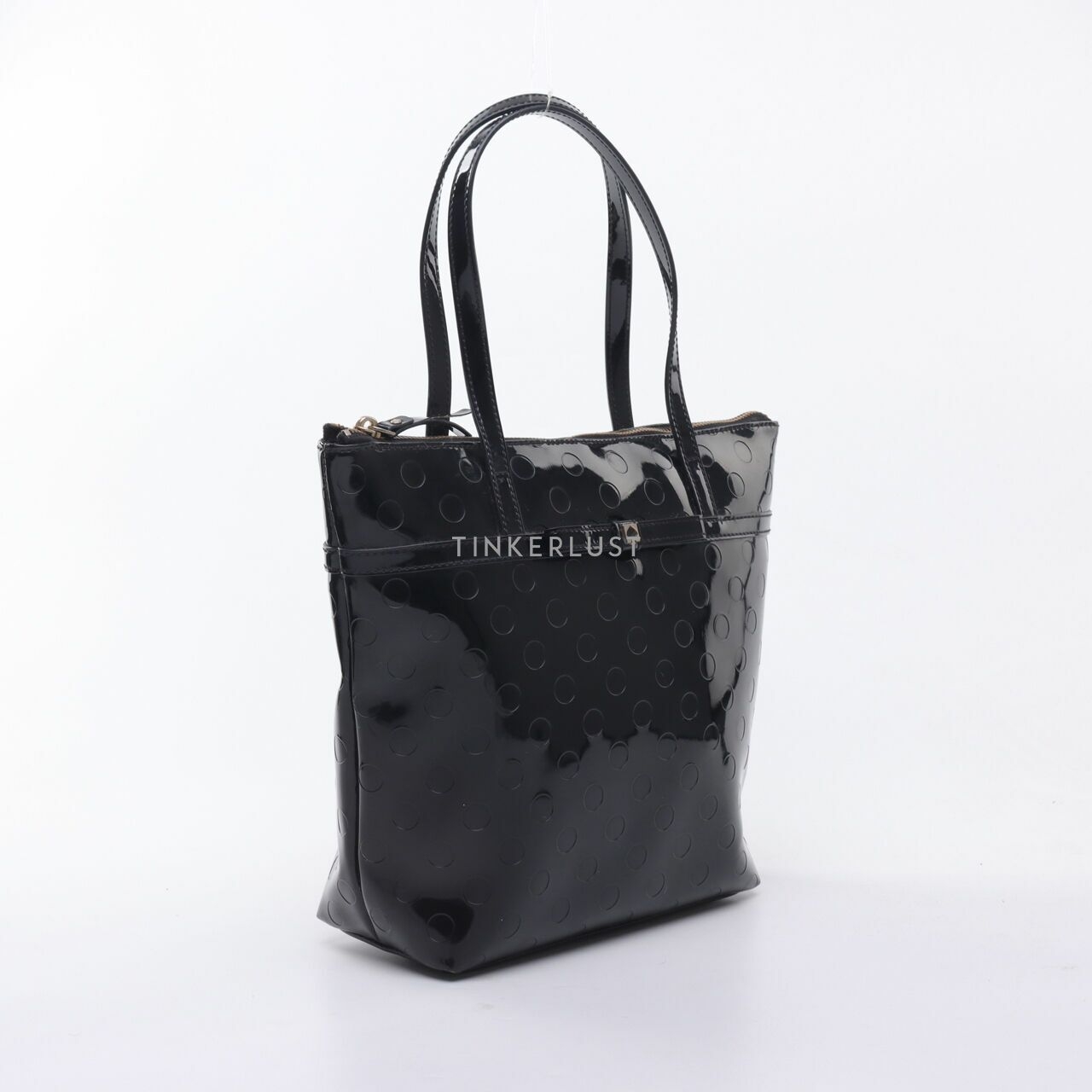 Kate Spade Black Camellia Street Tote Bag