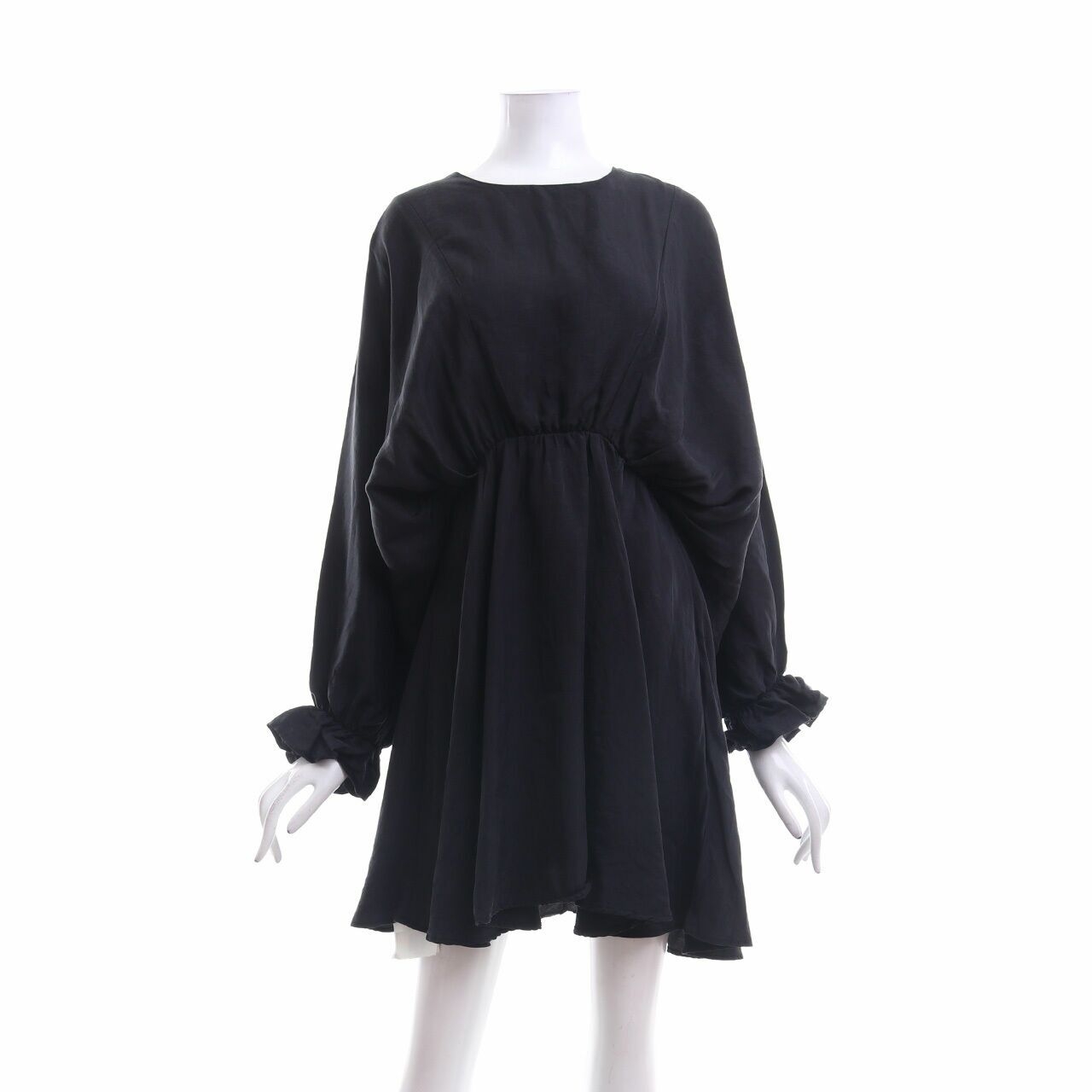 Zara Black Batwing Midi Dress