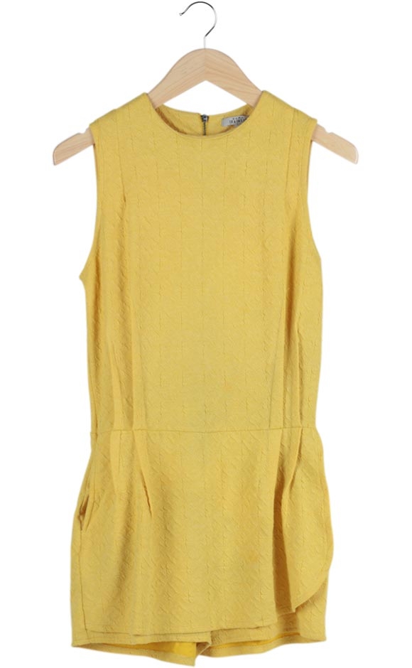 Yellow Pocket Jumpsuit 