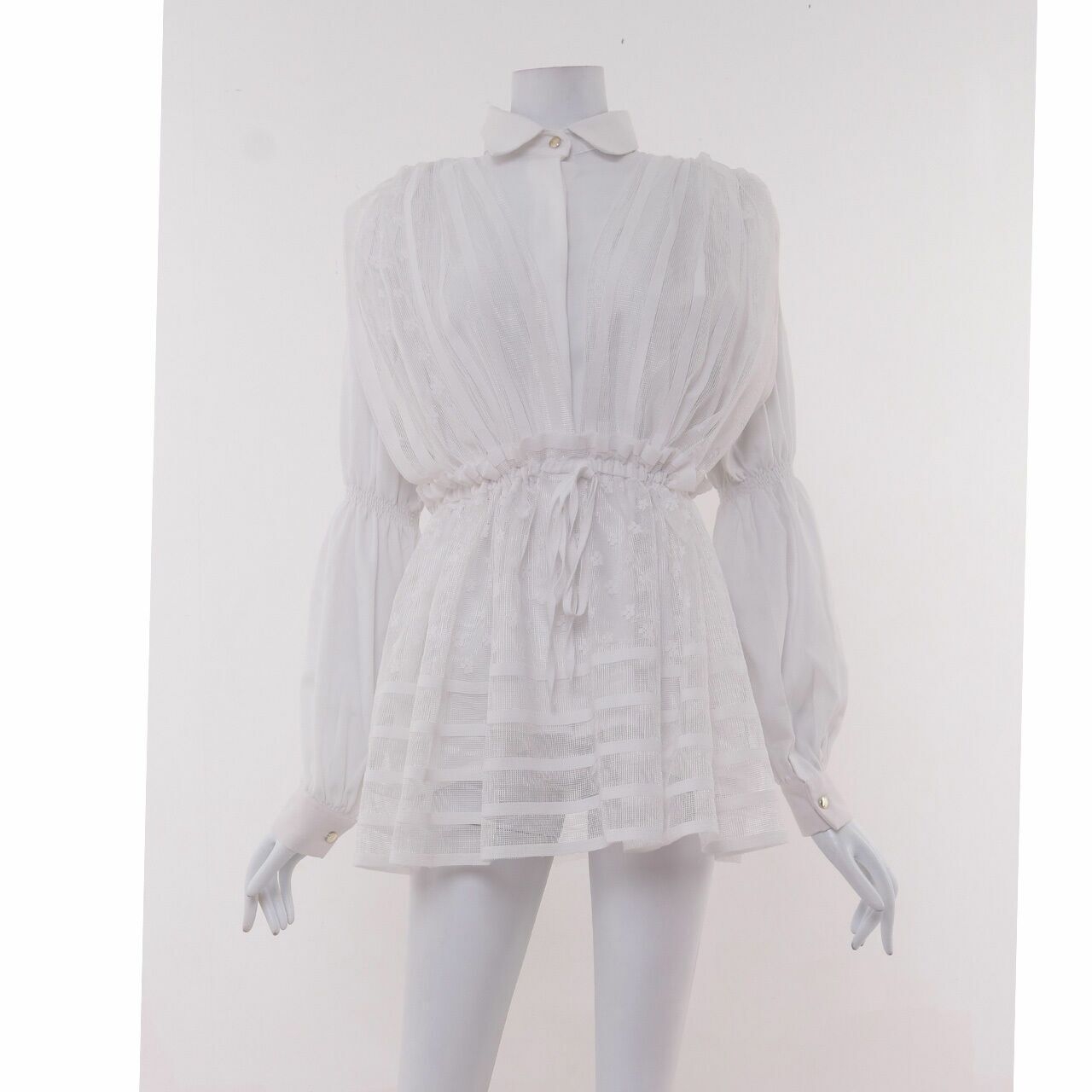 Private Collection White Shirt With Outerwear