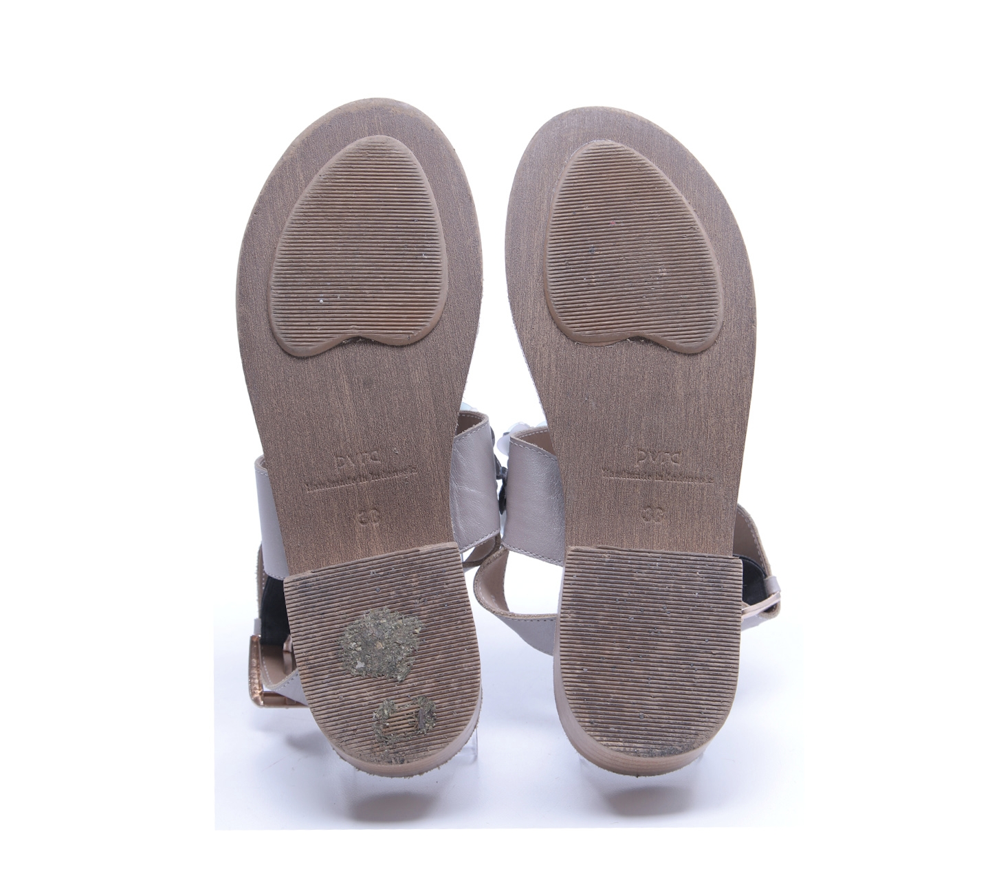 Pvra Talia Heels Silver Sandals