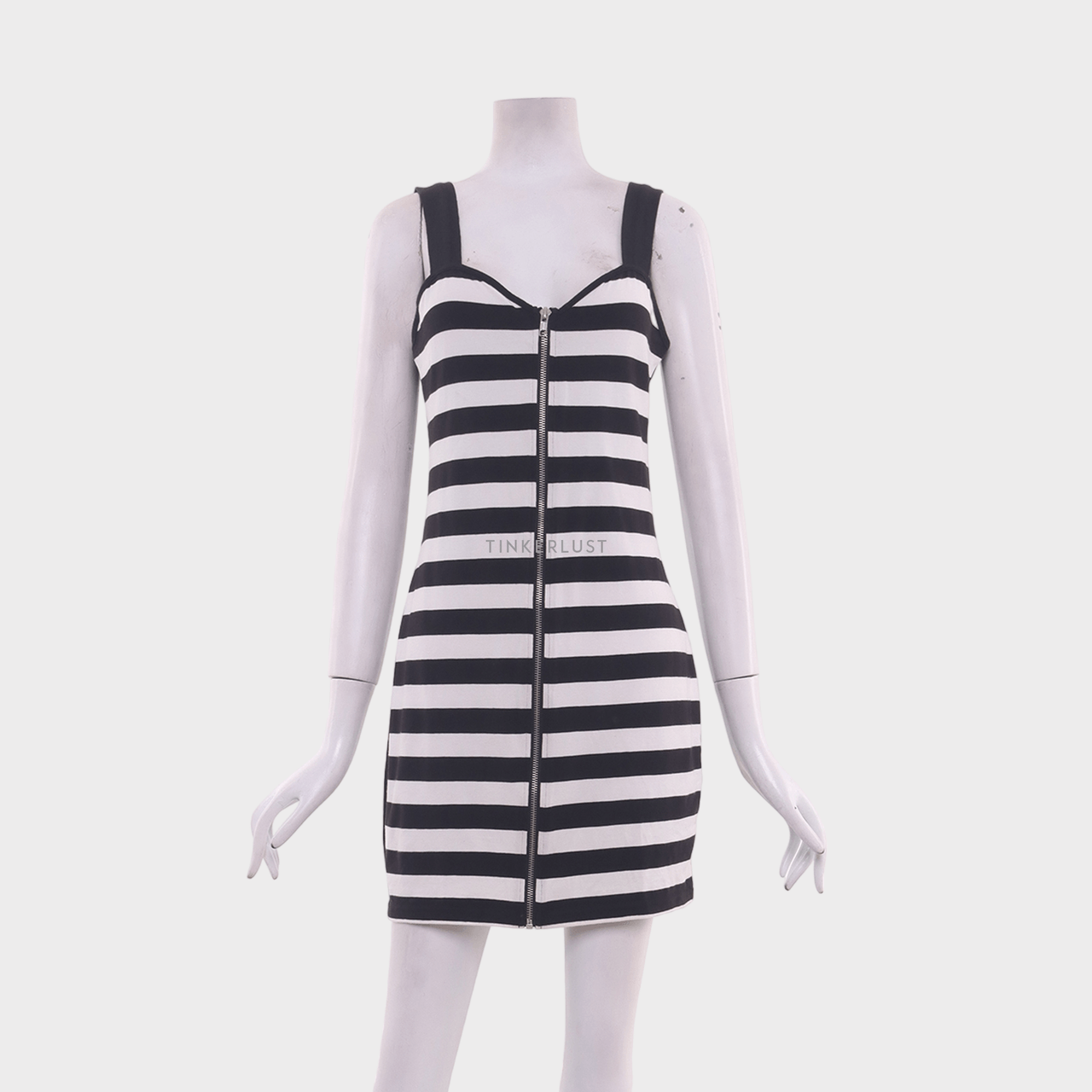 H&M Black & White Mini Dress