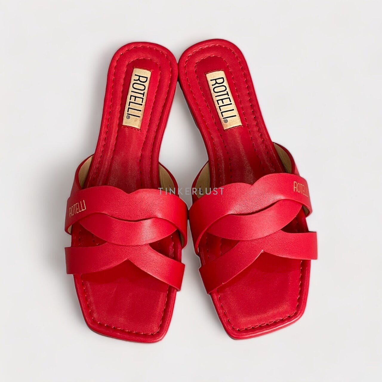 Rotelli Red Sandals