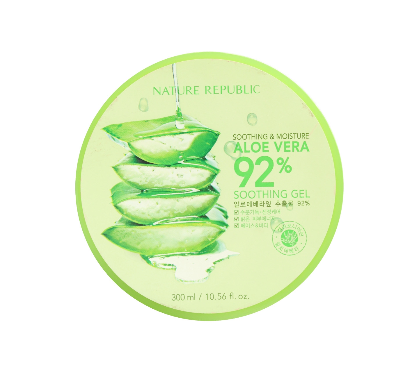 Nature Republic Soothing & Moisture Aloe Vera 92% Sooting Gel Skin Care