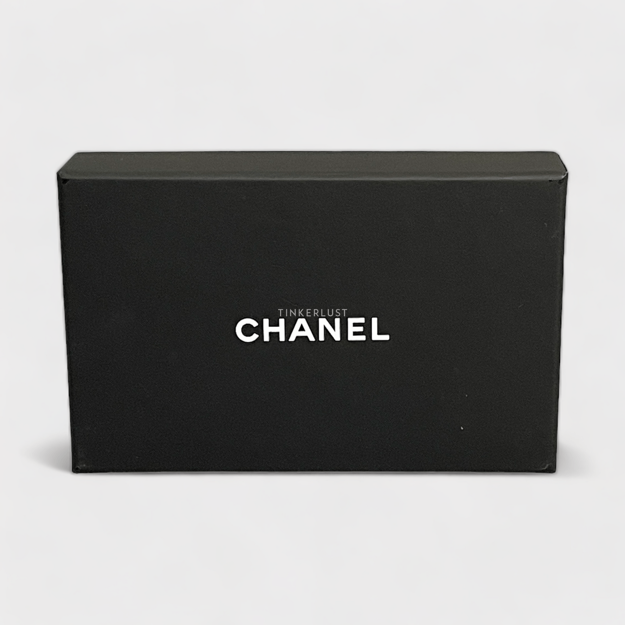 Chanel CC Quilted Enamel Beige Lambskin GHW Card Wallet