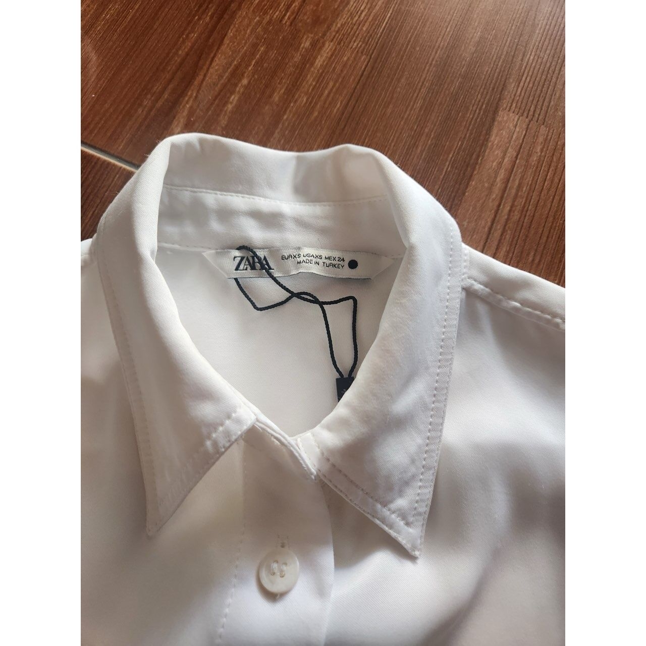 Zara Off White Shirt