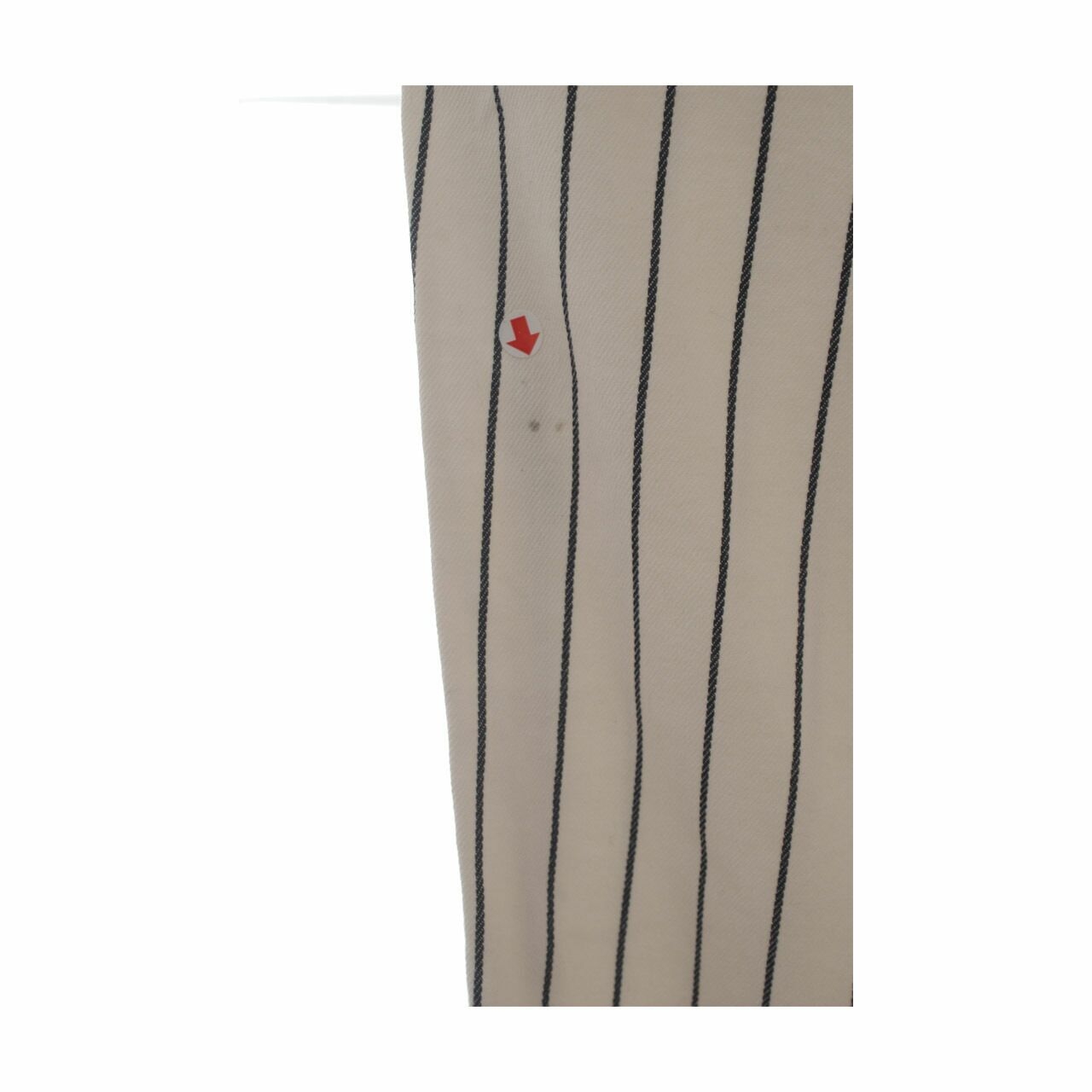 Zara White Stripes Long Pants