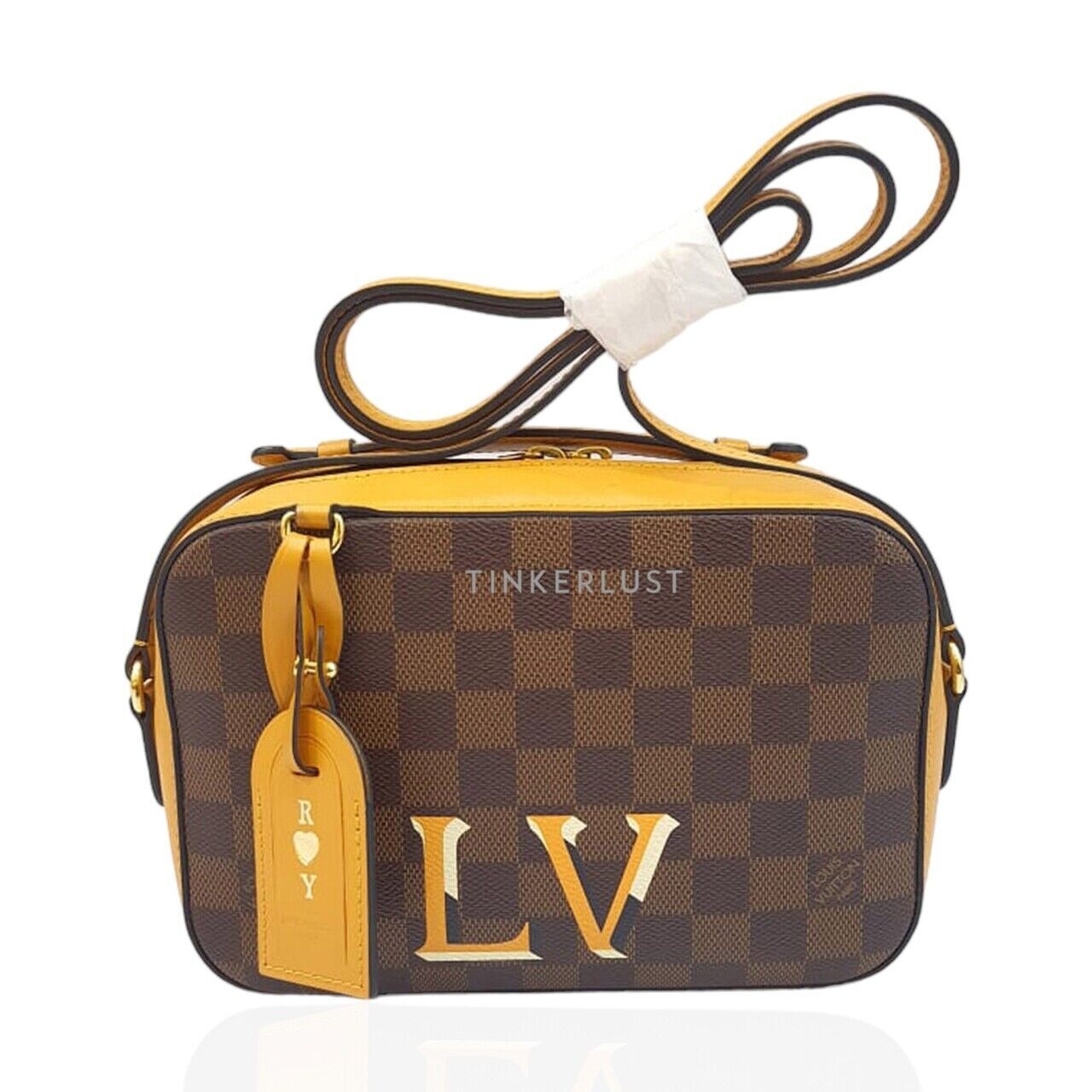 Louis Vuitton Santa Monica Damier Ebene Canvas Sling Bag