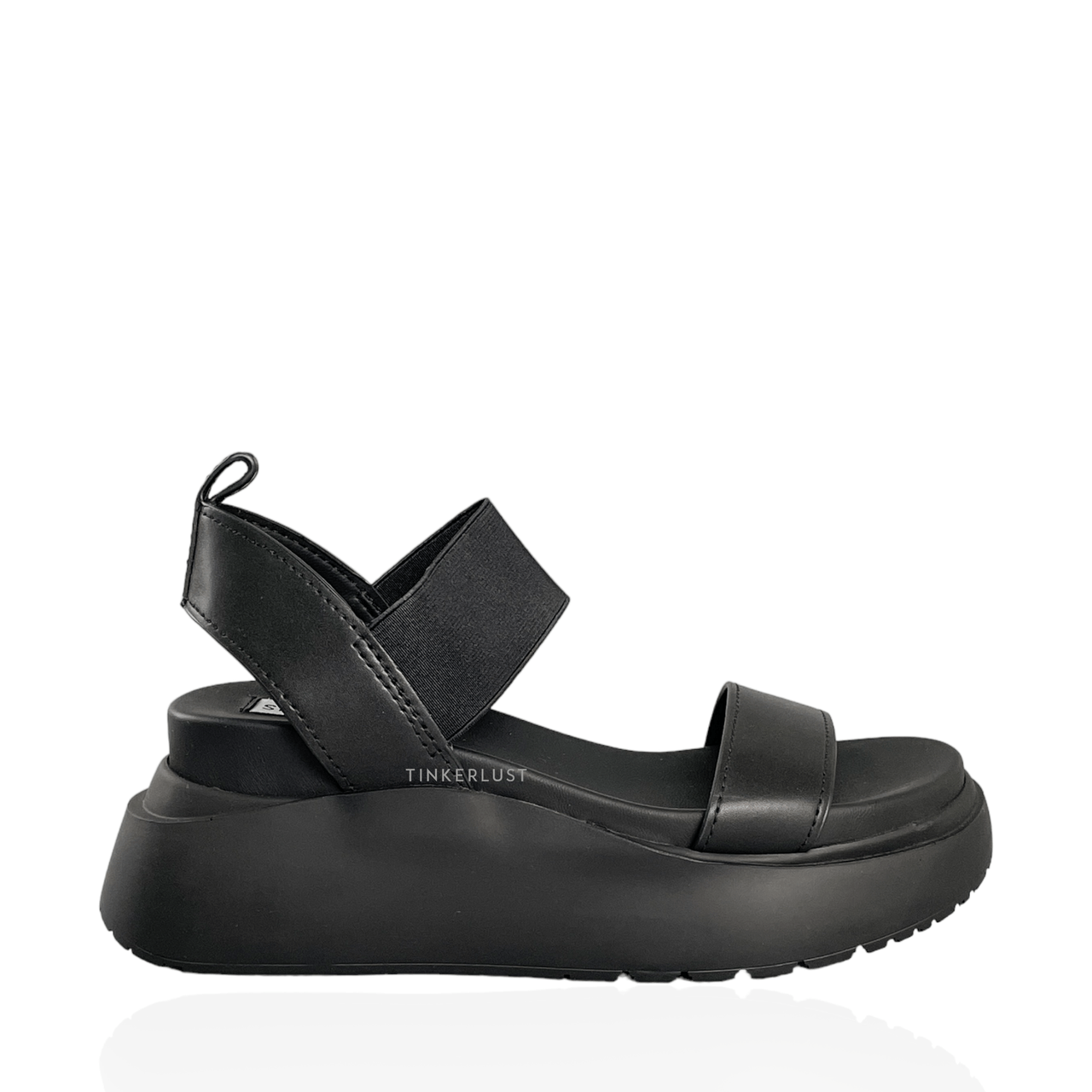 Steve Madden Cruise Black Sandals Casual