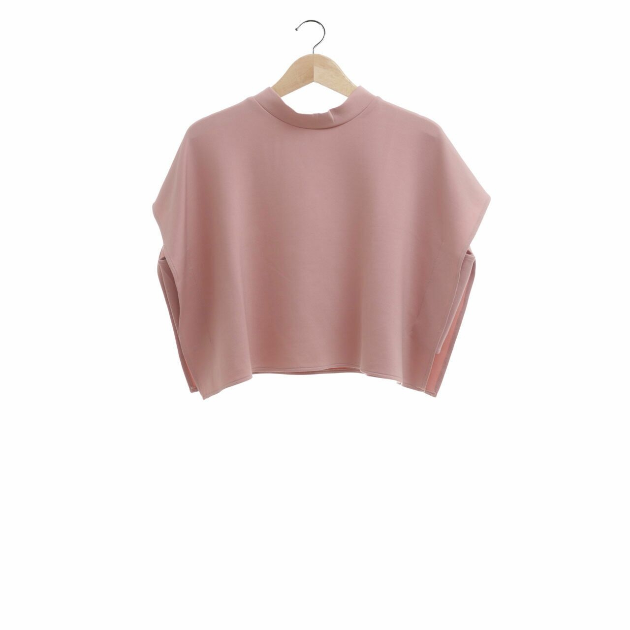 This is April X Chelsea Islan Dusty Pink Batwing Blouse