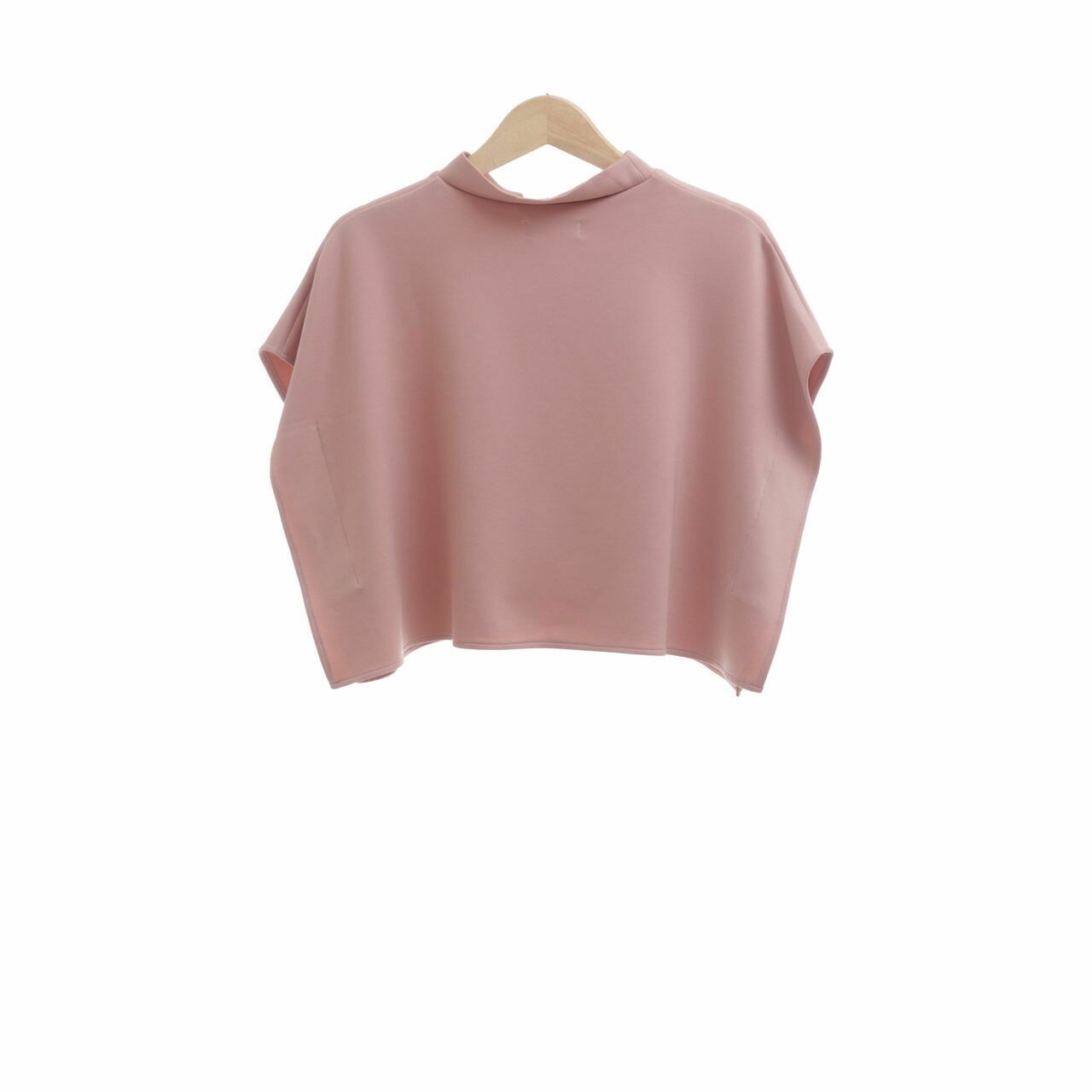 This is April X Chelsea Islan Dusty Pink Batwing Blouse