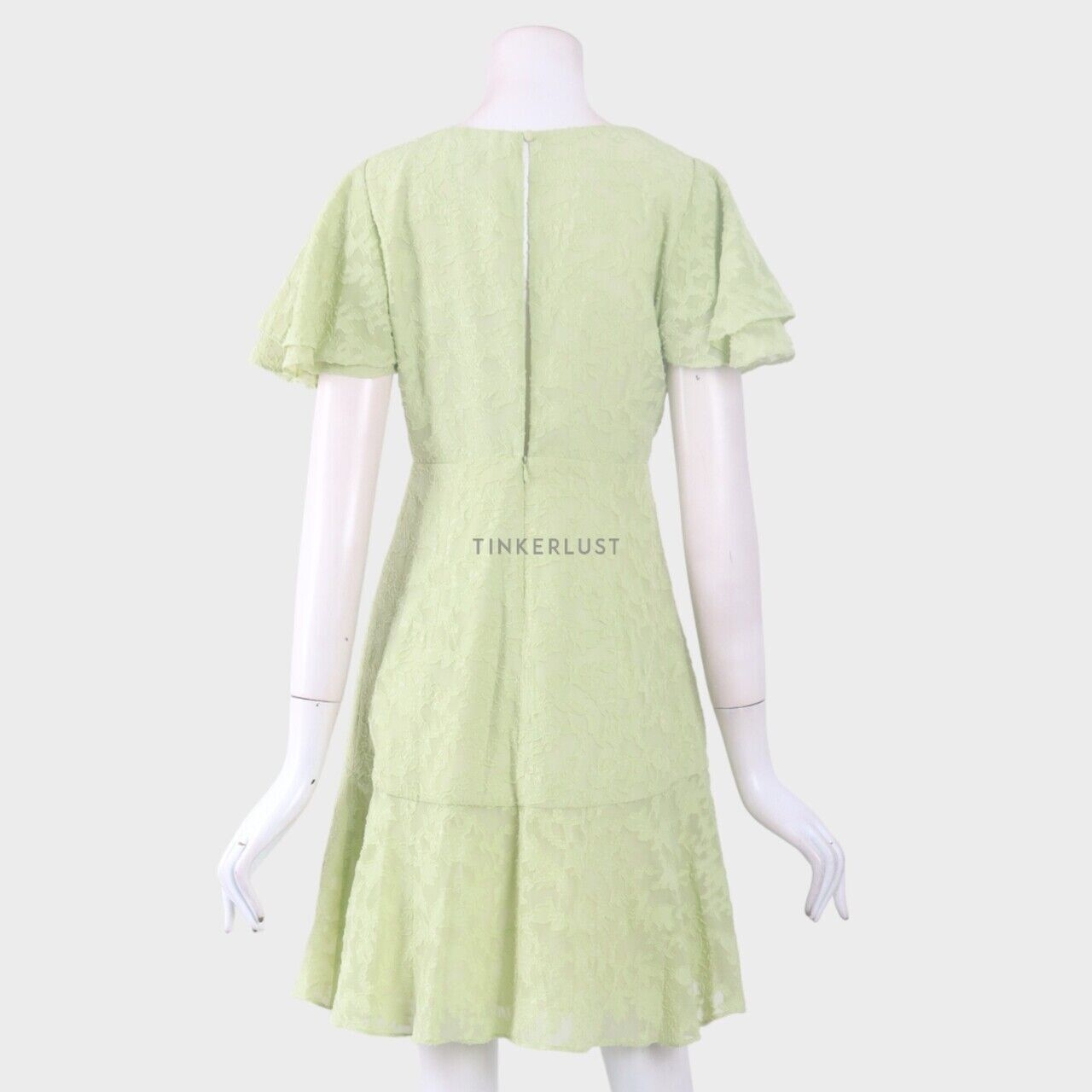 Pomelo. Light Green Mini Dress