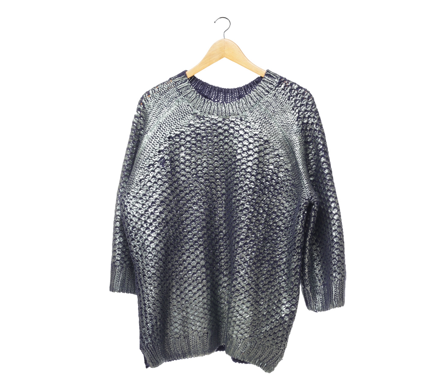 Private Collection Green Knit Sweater