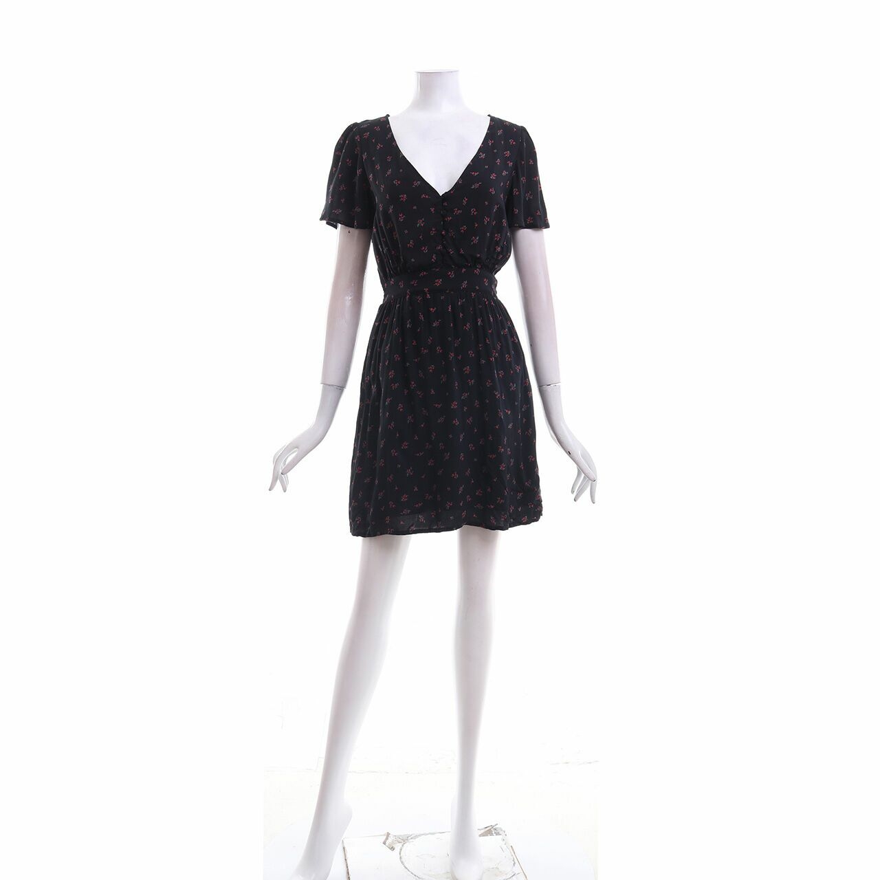 Cotton On Black Floral Mini Dress