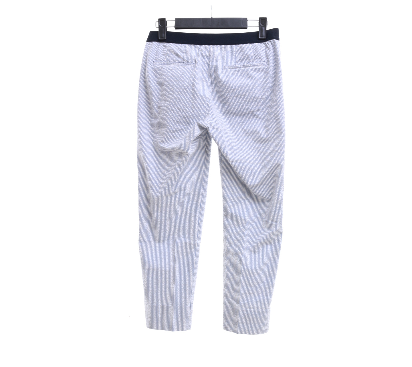 Uniqlo Striped Blue & White Long Pants 