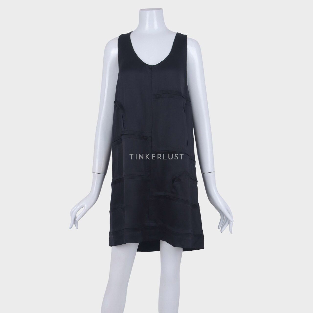 Alexander Wang Sleeveless Black Midi Dress