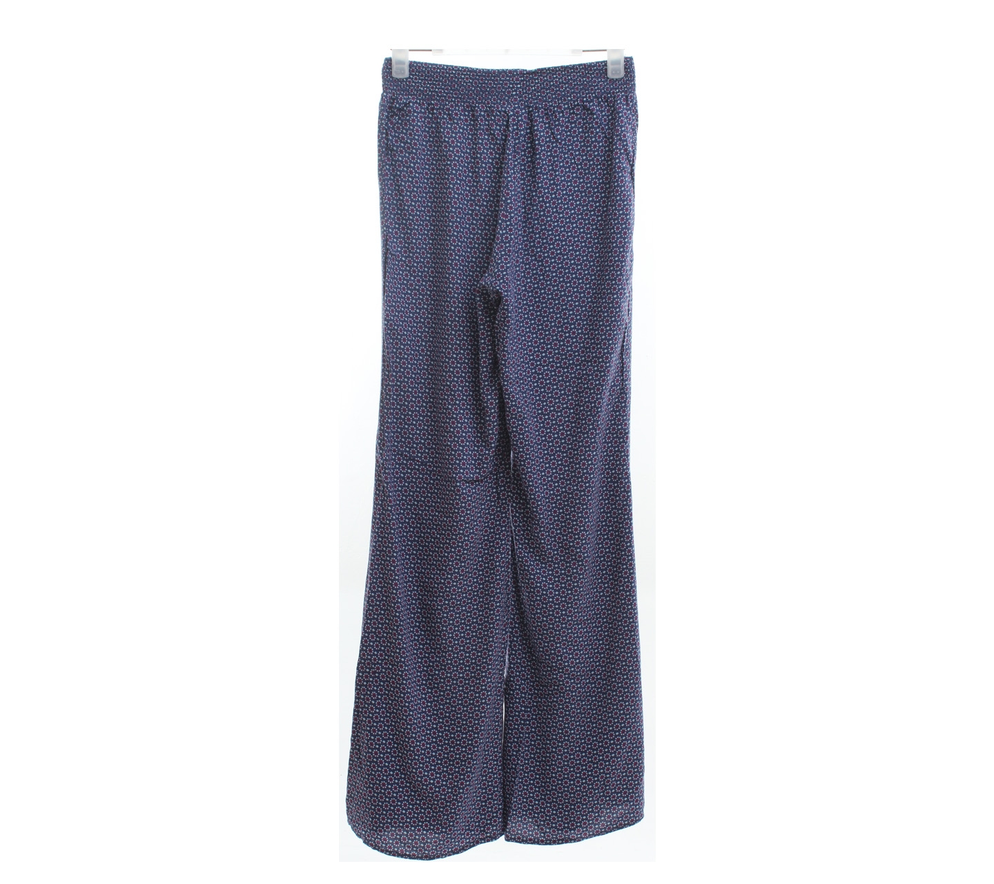 H&M Dark Blue Floral Long Pants