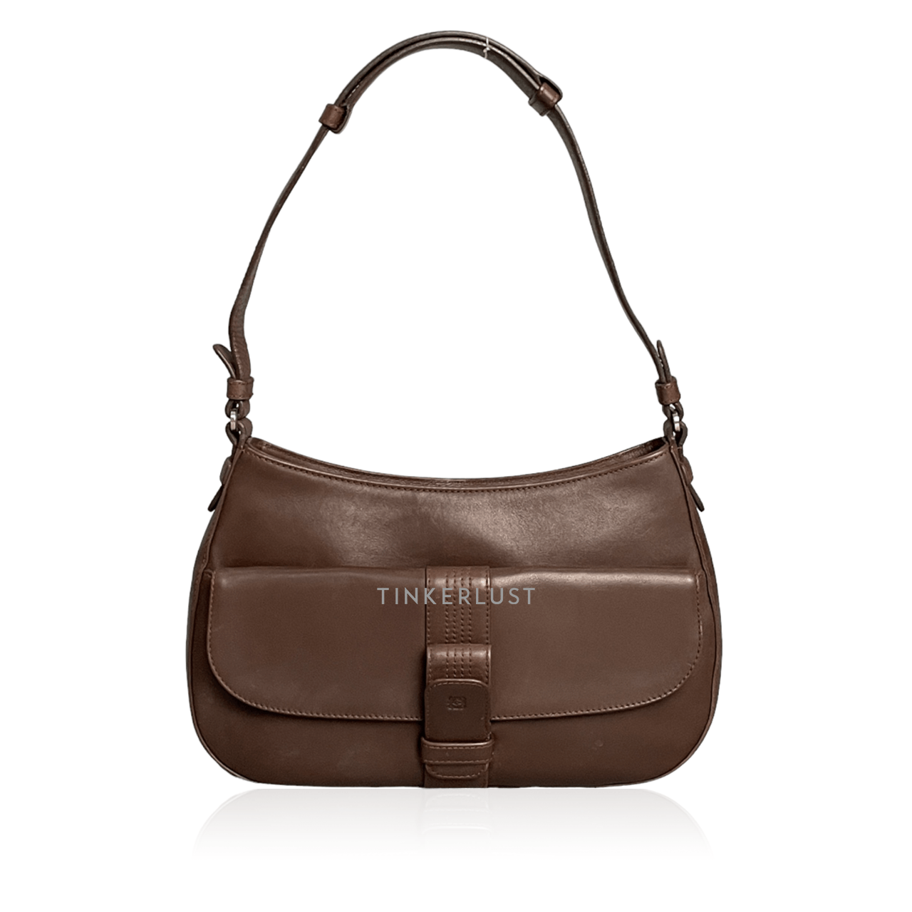 Loewe Anagram Vintage Brown SHW Shoulder Bag