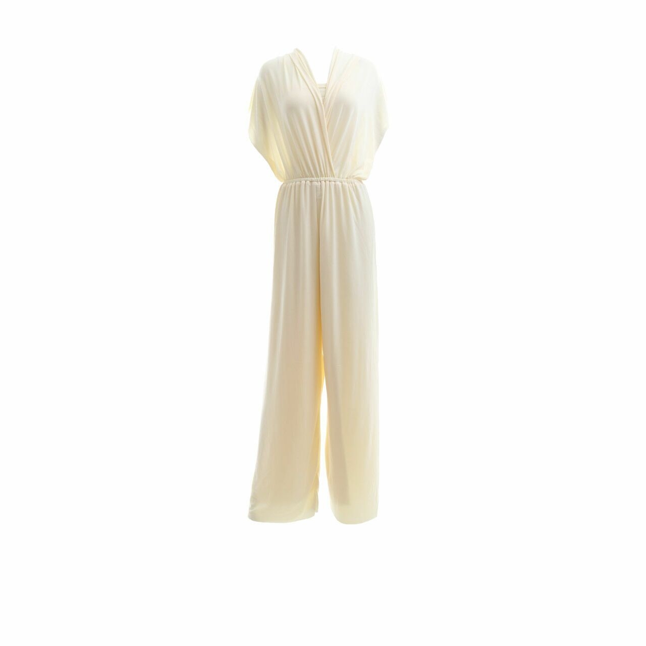 Private Collection Light Yellow Halter Neck Jumpsuit