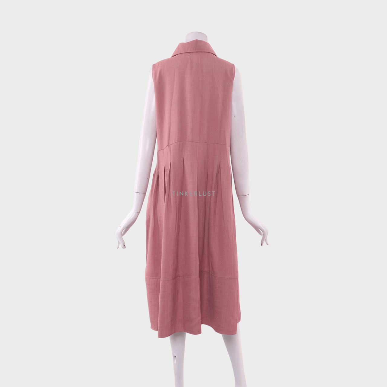 Maven Pink Midi Dress