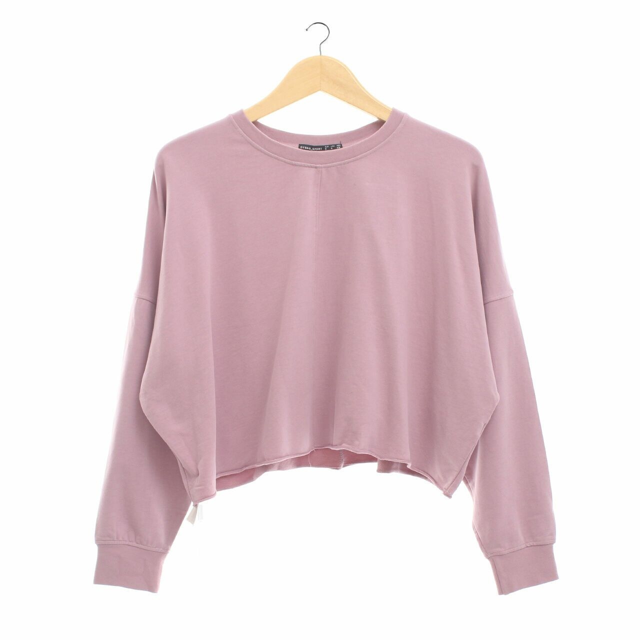 Oysho Lilac Cropped Sweater