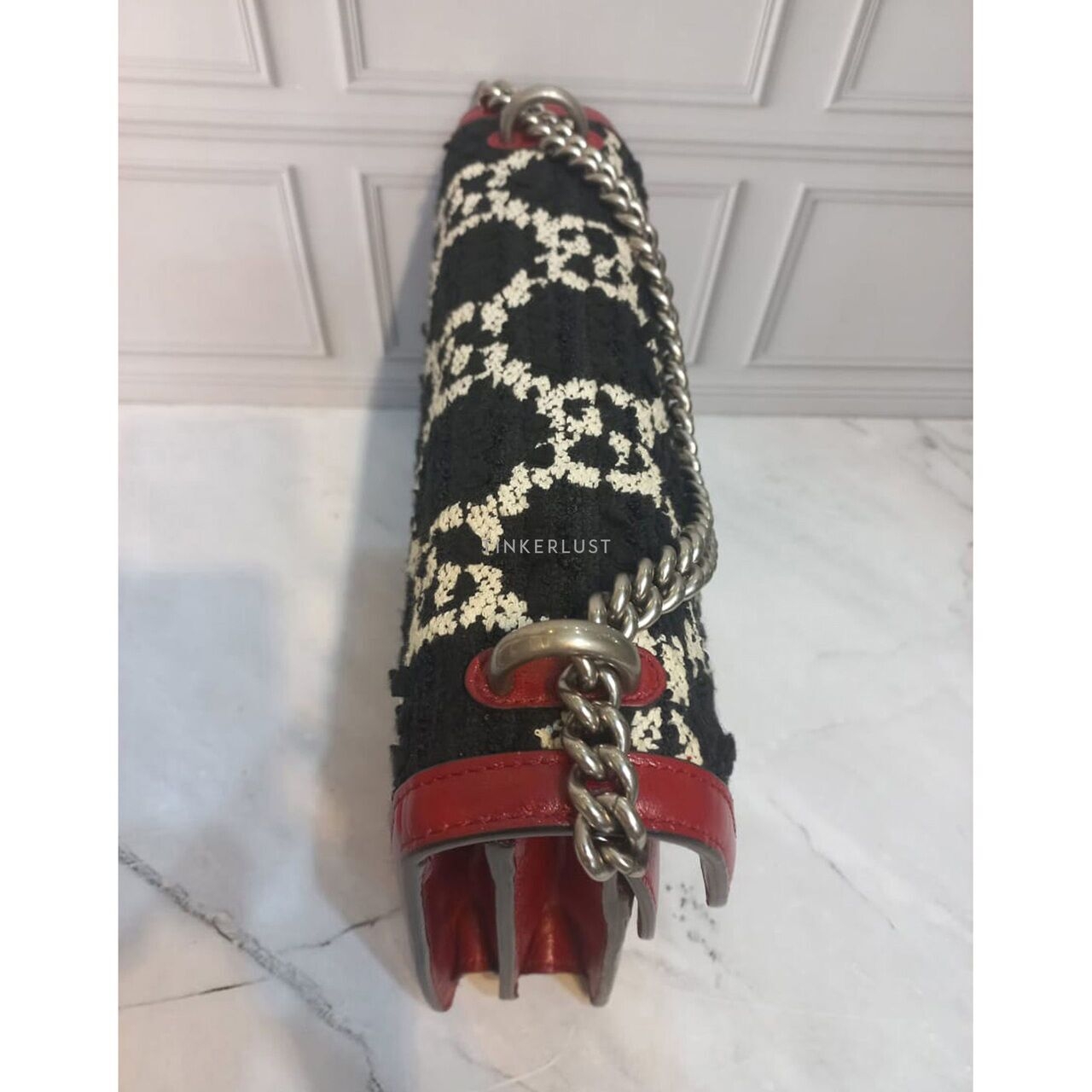 Gucci Dionysus Small GG Monogram Tweed 2019 Shoulder Bag