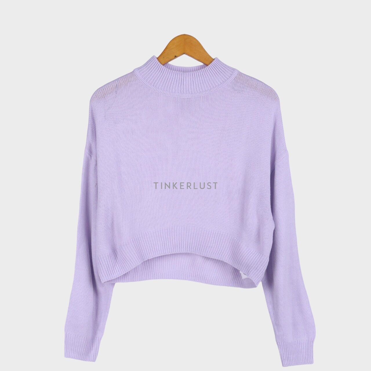 H&M Lilac Cropped Blouse