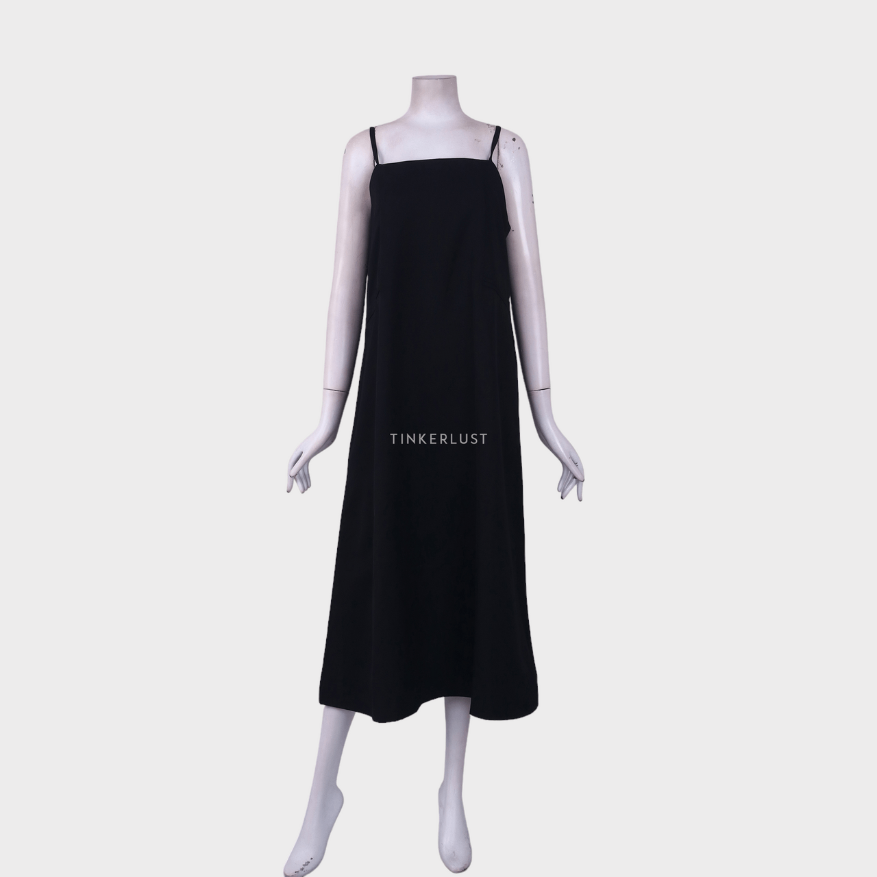ecinos Black Midi Dress