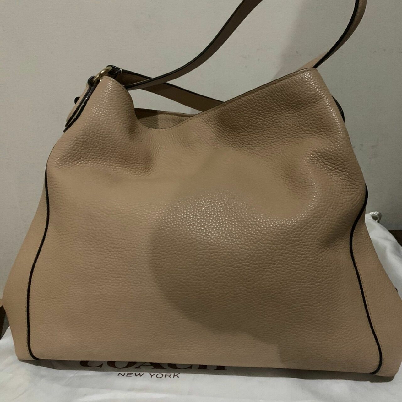Coach Edie 31 Pebbled Leather 