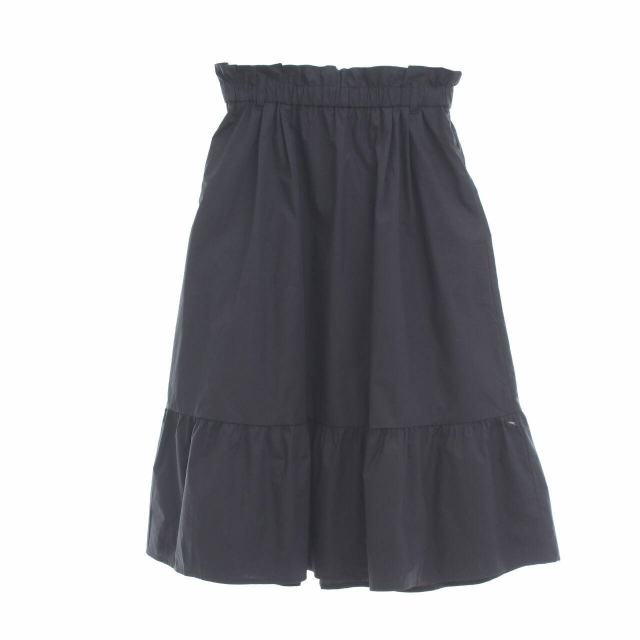 UNIQLO Black Midi Skirt