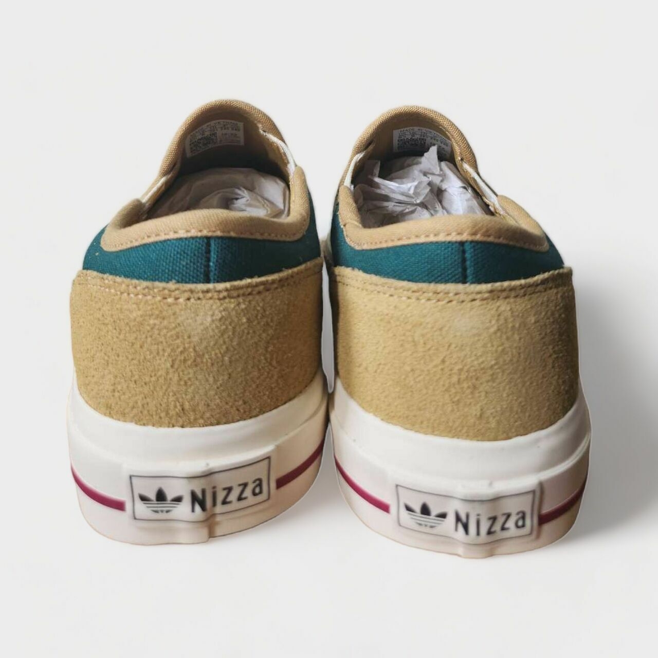 Adidas Nizza RF Green & Navy Slip On