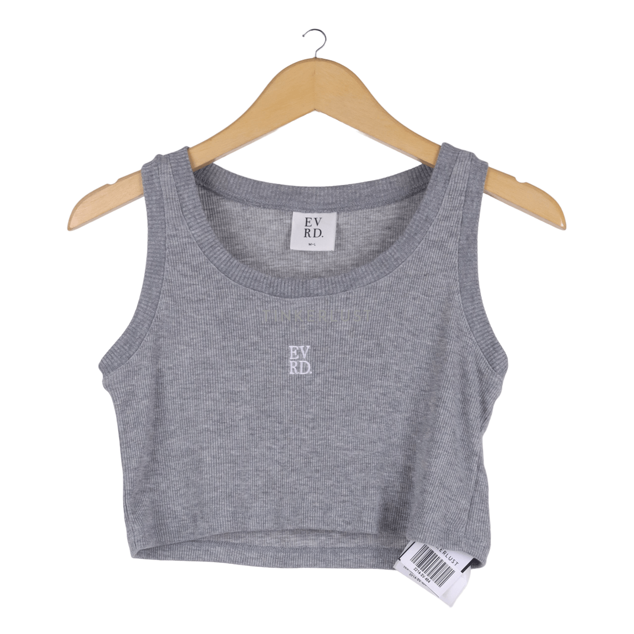 claude by Everyday Grey Sleeveless Cropped