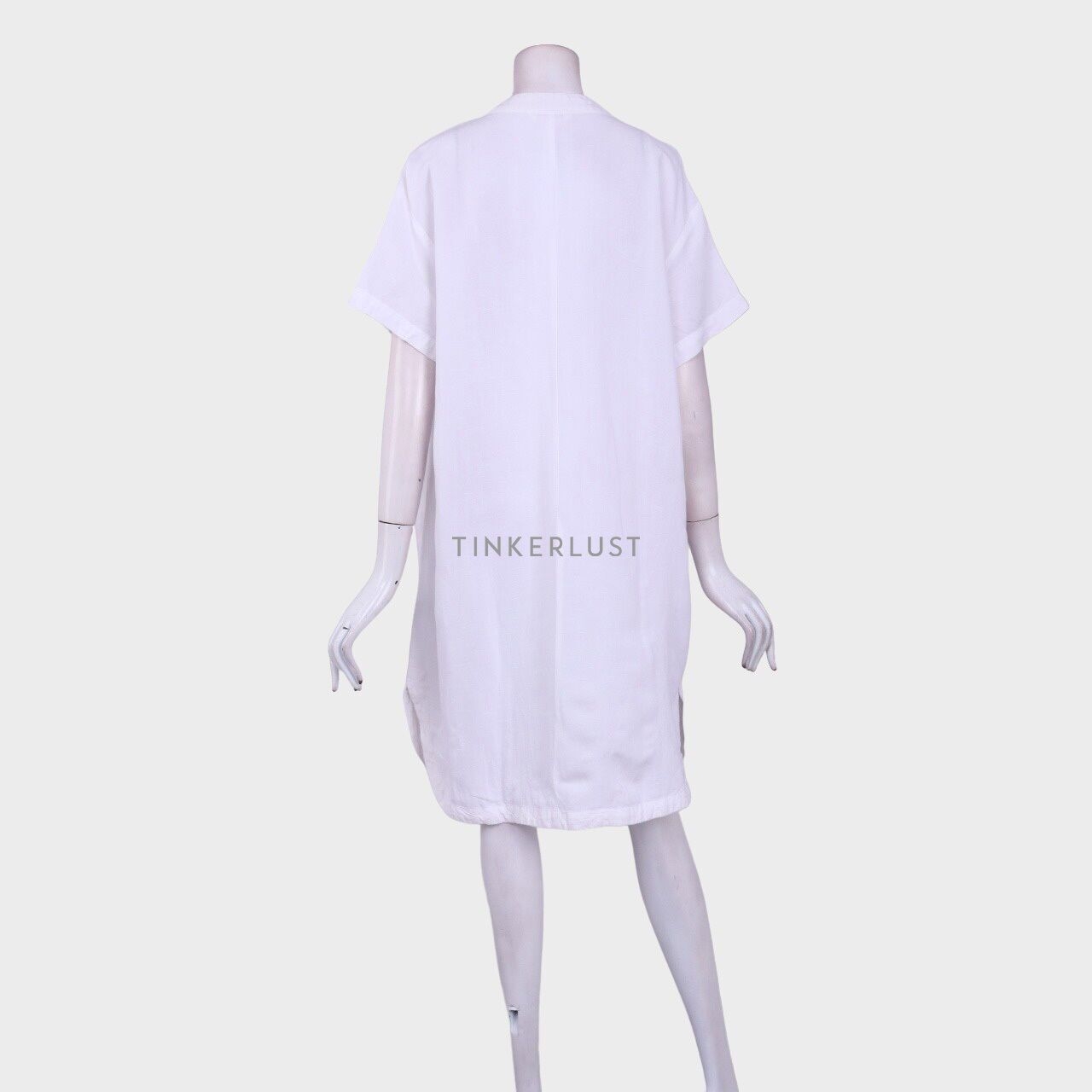 H&M White Mini Dress