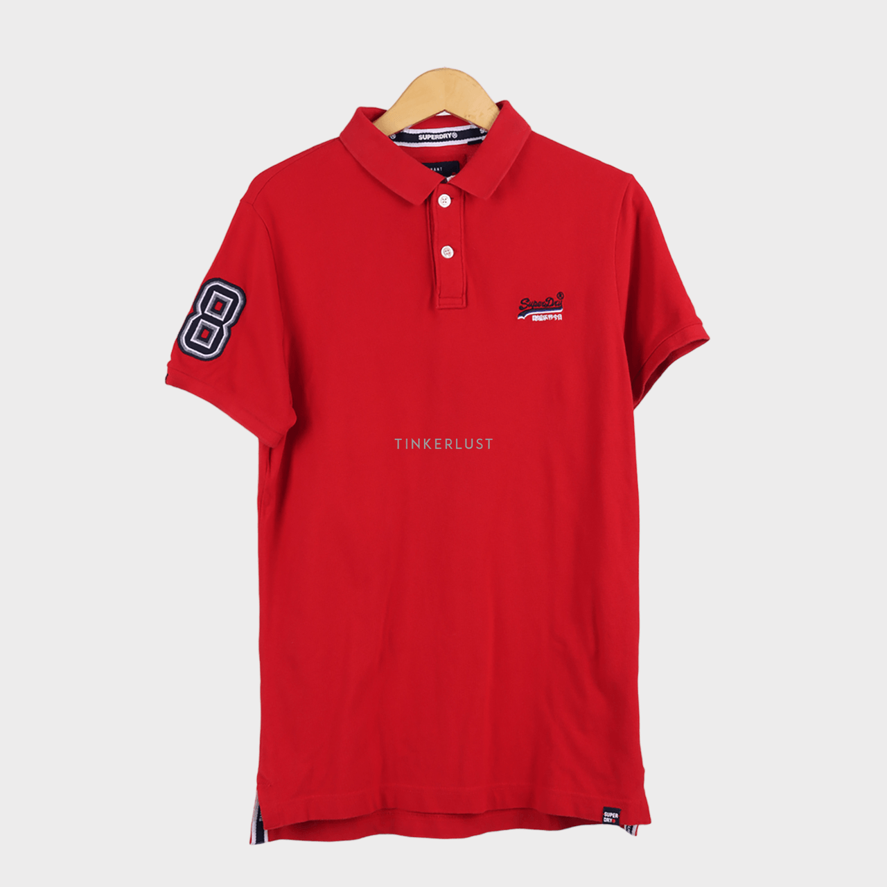 Superdry Red Polo T-Shirt