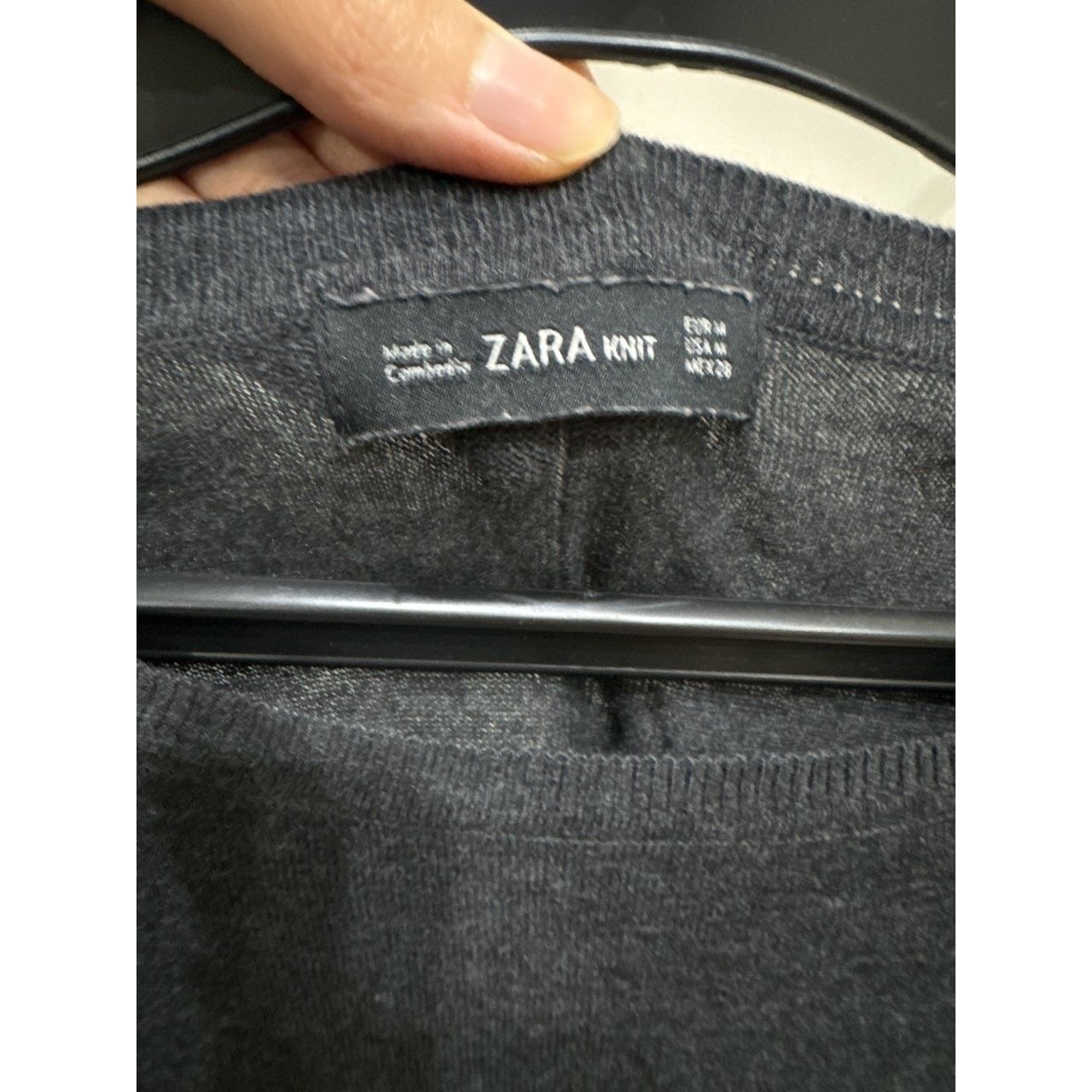 Zara Dark Grey Sweater