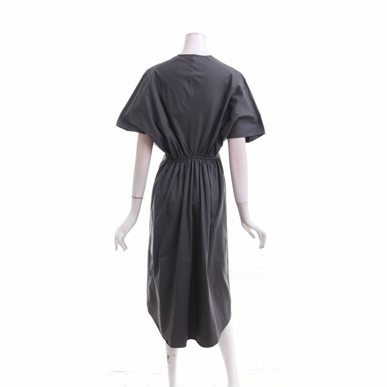 Pafon Grey Midi Dress