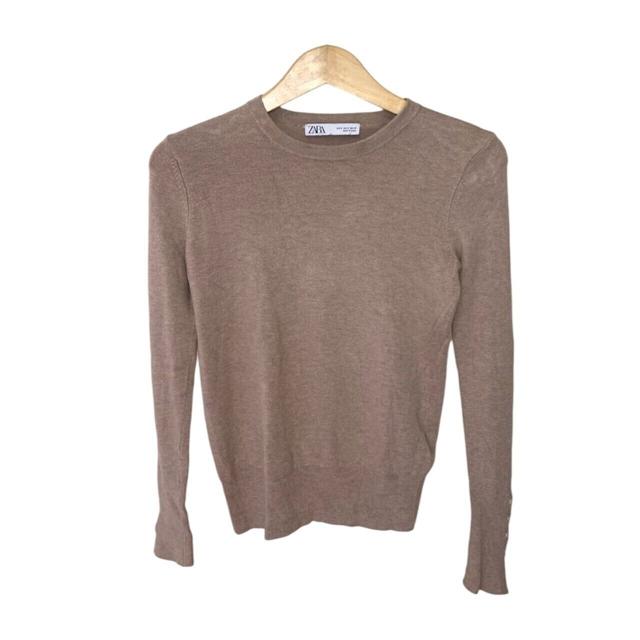 Zara Light Brown Sweater