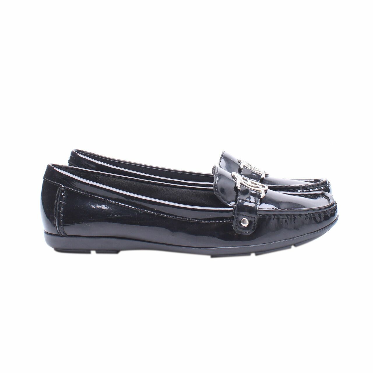 Etienne Aigner Black Loafers Shoes