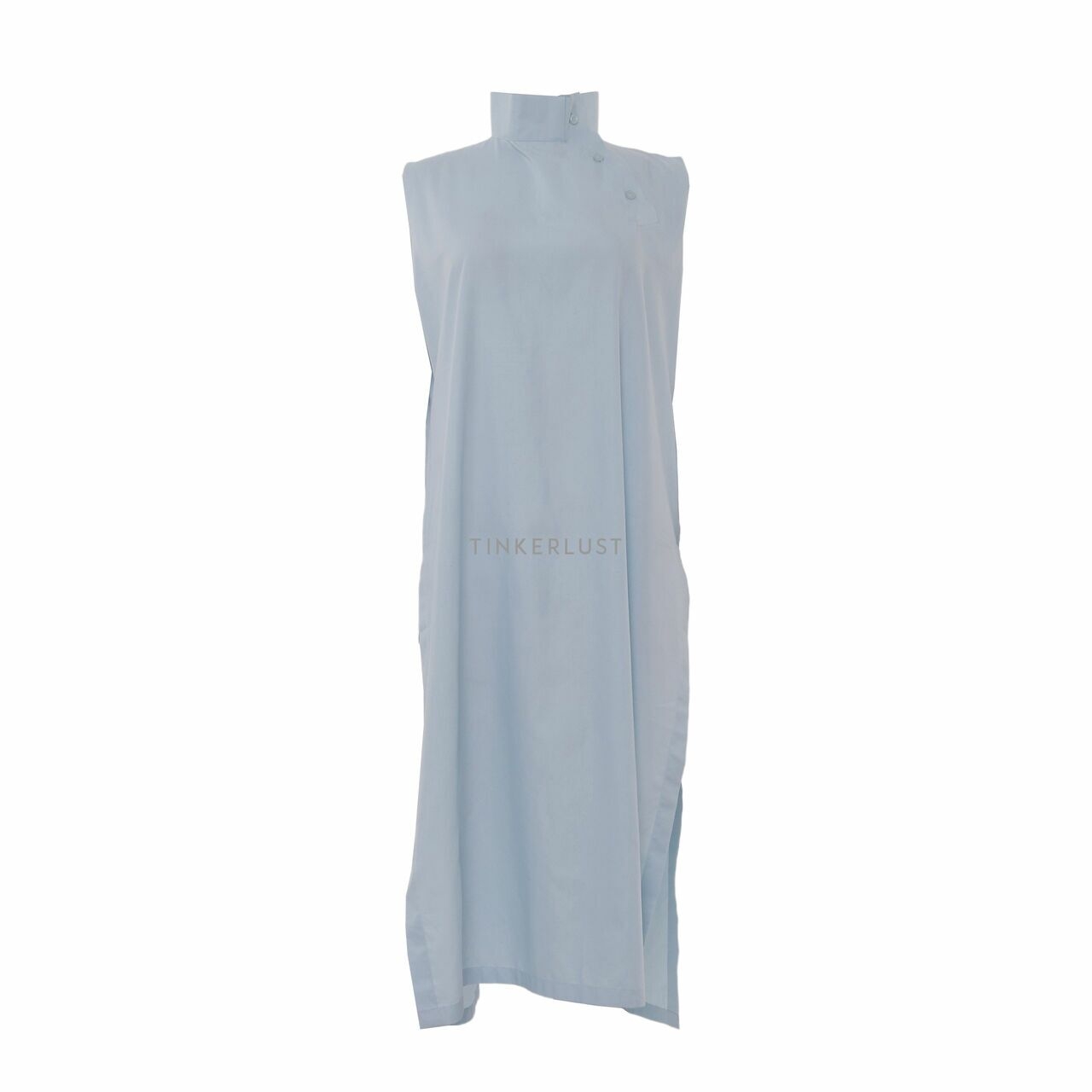 MASSHIRO&Co. Blue Slits Midi Dress